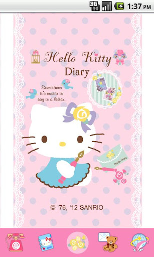 Hello Kitty LetterSome Theme