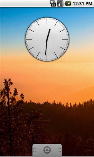 Clean Clock Widget
