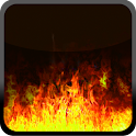 Fire Flames HD Live Wallpaper logo