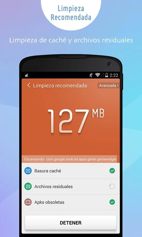 Clean Master(Optimiza memoria) - screenshot