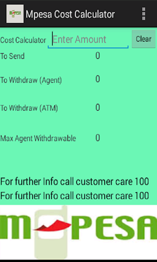 Mpesa Calculator