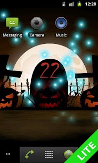Halloween live wallpaper for android screenshot