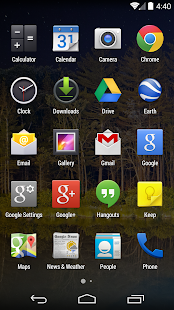  Google Now Launcher- gambar mini tangkapan layar  