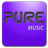 Pure music widget mobile app icon