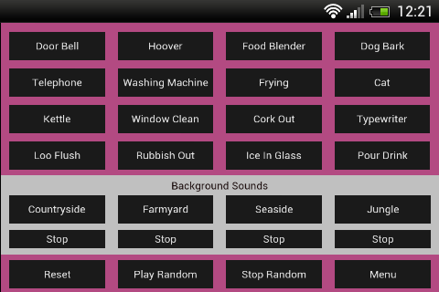 Android application Dolls House Sound Effects screenshort