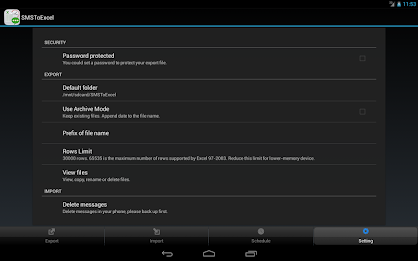 SMSToExcel Pro poster 12