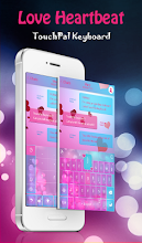 TouchPal Love Heartbeat Theme APK Download for Android