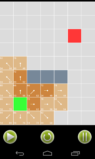 A* algorithm visualization