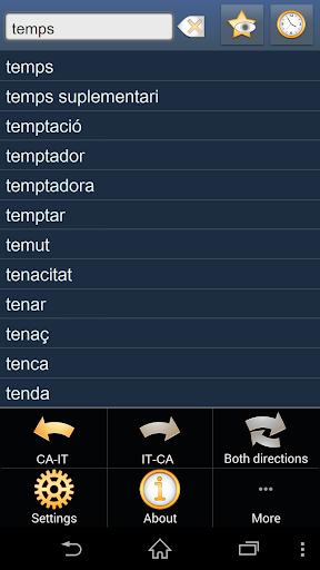 Catalan Italian dictionary
