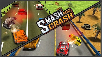 Smash & Crash : Clash Of Cars Highway traffic Race APK Screenshot #2