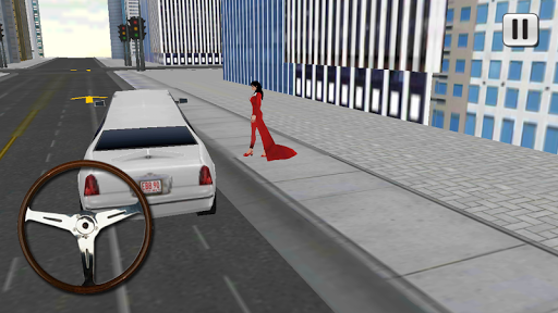 豪華轎車停車模擬器3D