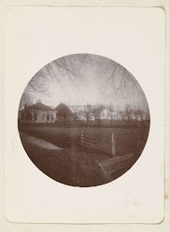 Page from an Album with Circular Kodak Snapshots of Leeuwarden