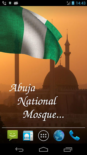 【免費個人化App】3D Nigeria Flag Live Wallpaper-APP點子