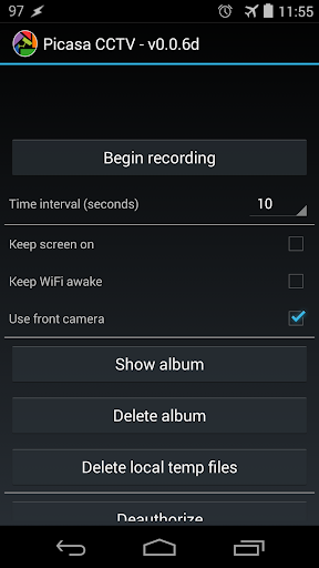 Picasa CCTV Android 2.3+