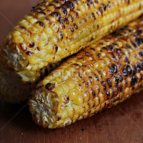 Grilled Corn... by Vrinda Mahesh - Food & Drink Cooking & Baking