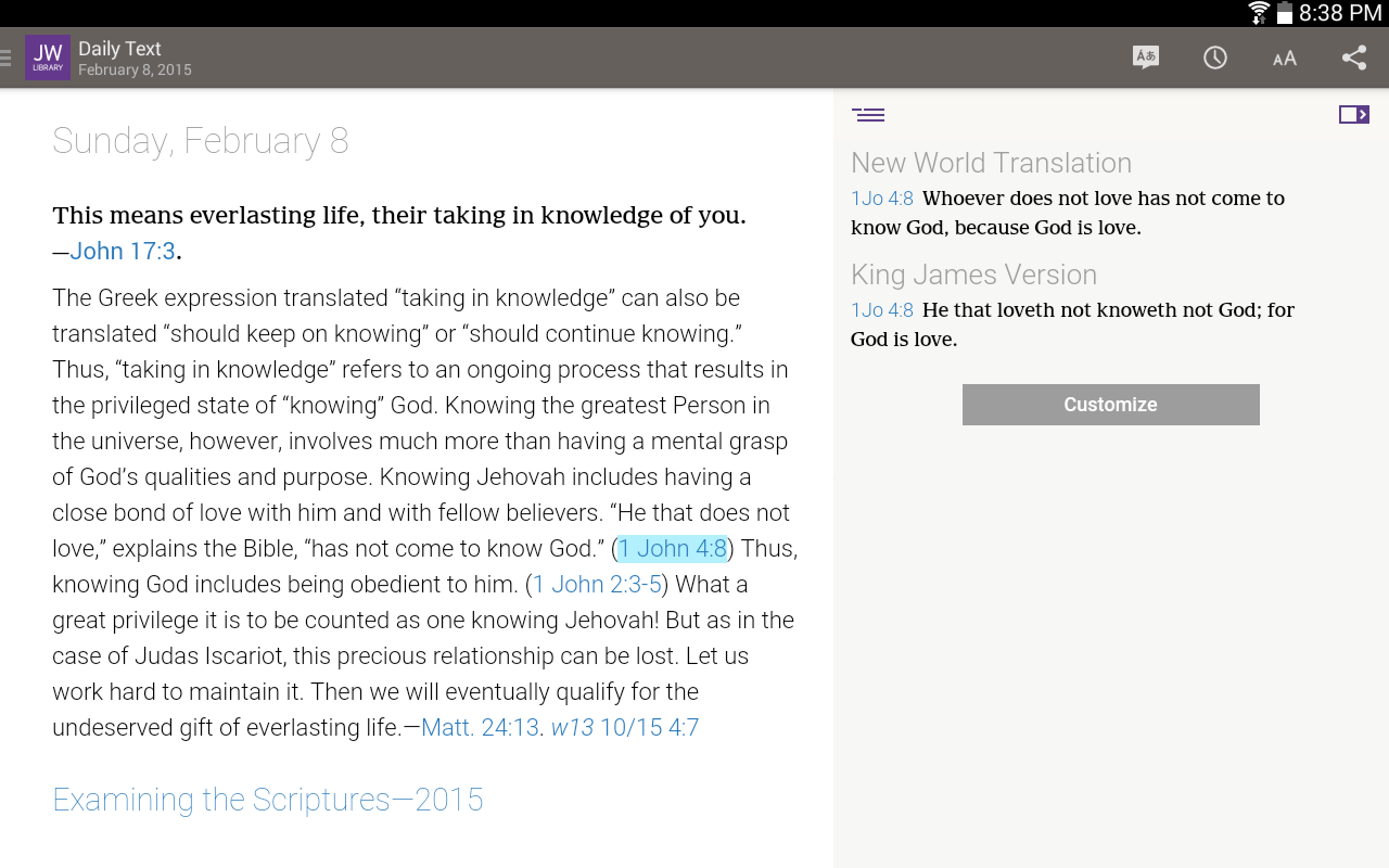JW Library Android Apps on Google Play