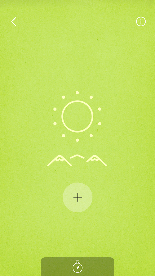 Android application MUJI to Relax screenshort