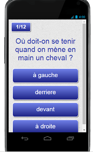 Cheval Quizz