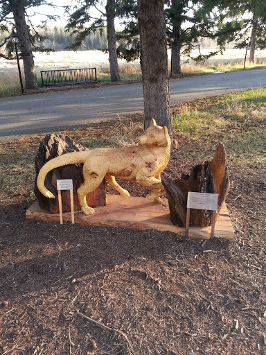 The Lone Wolf Sculpture