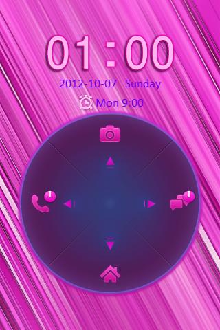 Free Pink Go Locker Theme