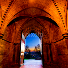 Glasgow University by Wendy Milne - Buildings & Architecture Public & Historical