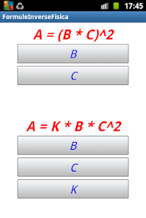 INVERSE PHYSICS FORMULAS Screenshots 2