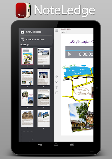 NoteLedge -筆記 繪圖 錄影 錄音
