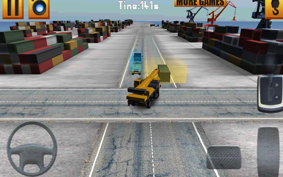 Android application Crane simulator extended 2014 screenshort