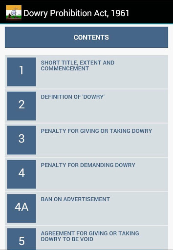The Dowry Prohibition Act