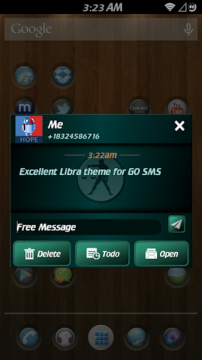 Libra Zodiac Theme for GO SMS