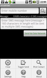 intelliSMS - Exetel SMS poster 1