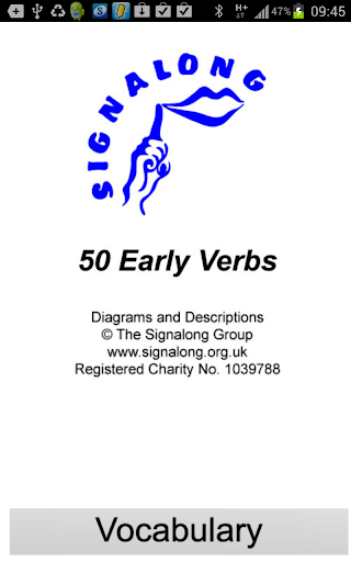 50 Early Verbs Sign Language