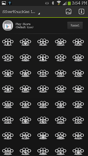 【免費個人化App】ICON SET|SilverKnuckles-APP點子