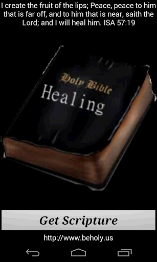 Healing Scriptures