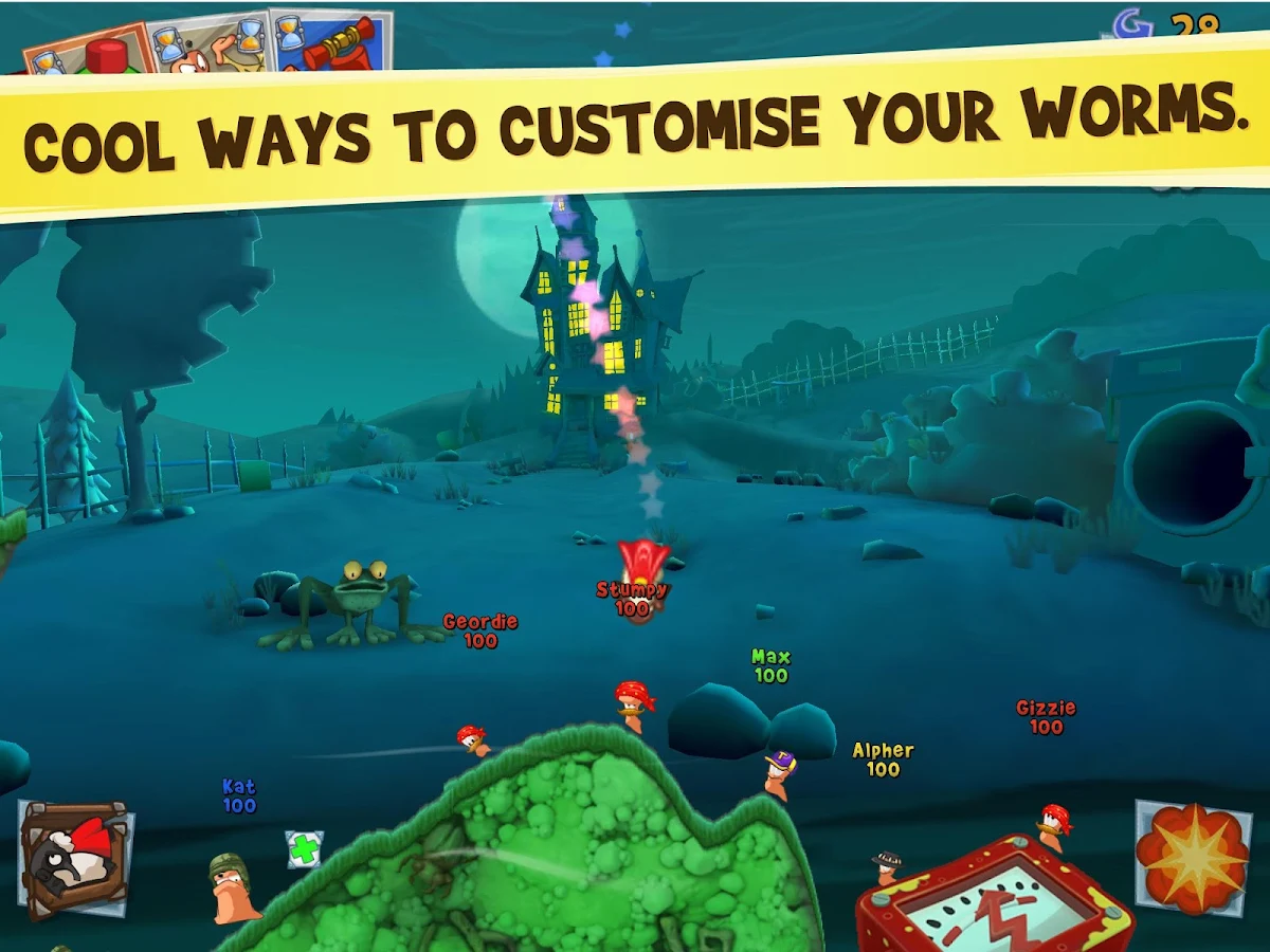    Worms 3- screenshot  