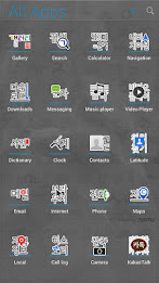 Typo Korean atom theme poster 3