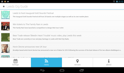 免費下載音樂APP|Leeds Gig Guide app開箱文|APP開箱王