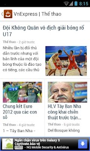 Café - Đọc tin tức Việt - screenshot thumbnail