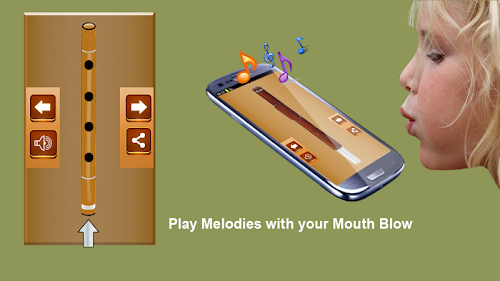 Android application Music Flute screenshot