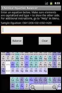 Chemical Equation Balancer