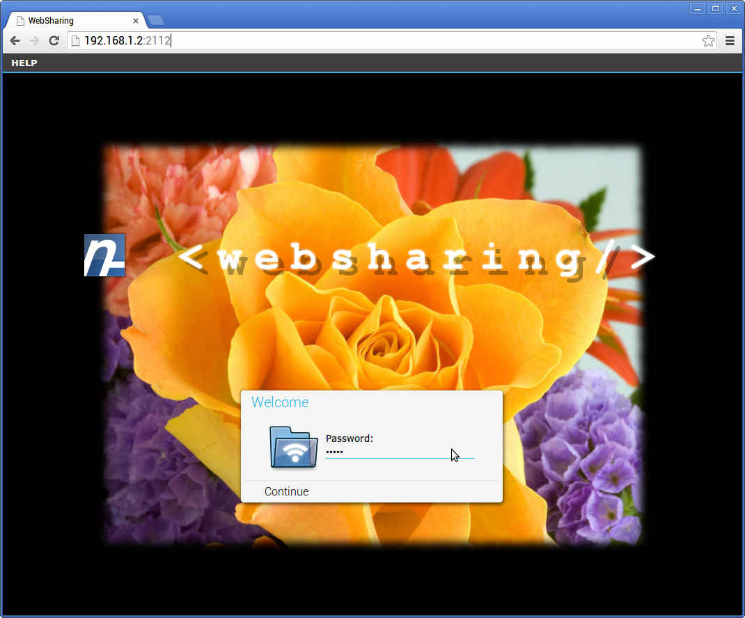 WebSharingLite (File Manager) - screenshot