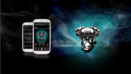 Iron Heart Atom theme