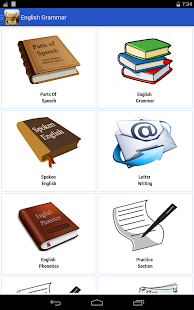 English Grammar Book - screenshot thumbnail