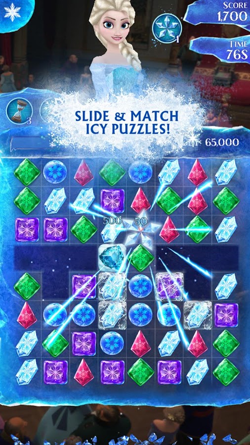 Frozen Free Fall - screenshot