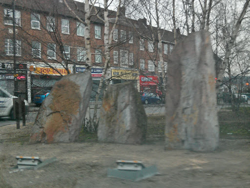 Sculptural Boulders at Collier Row Roundabout