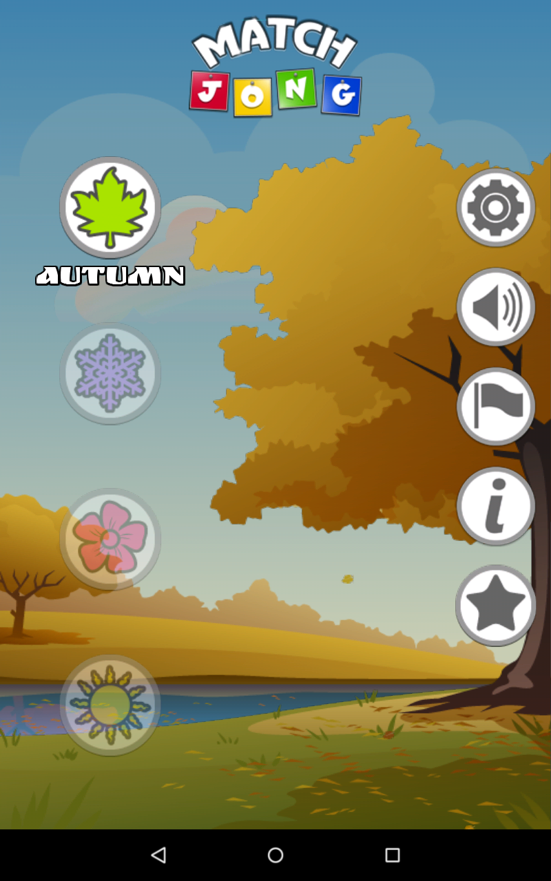 Android application Match Jong screenshort