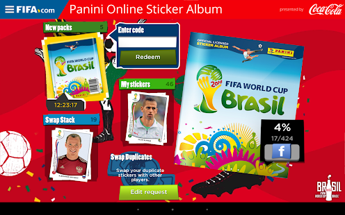 Panini Online Sticker Album - screenshot thumbnail