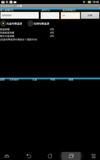 かんたんローン計算機
