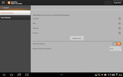 Quick Heal Tablet Security poster 7