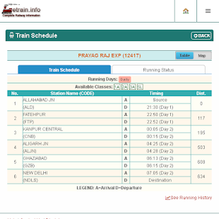 Indian Railways @etrain.info Screenshots 13